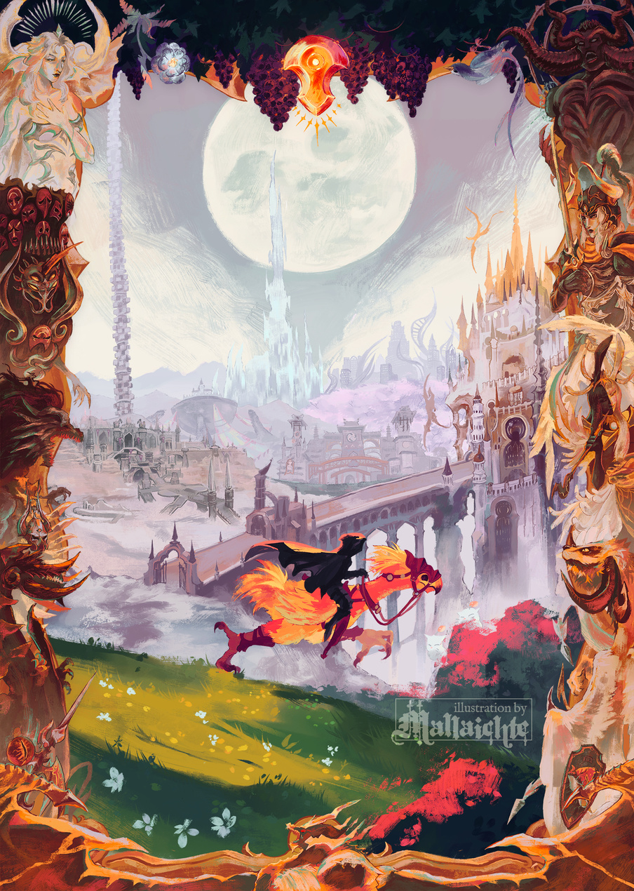 Final Fantasy XIV Inspired Illustration
